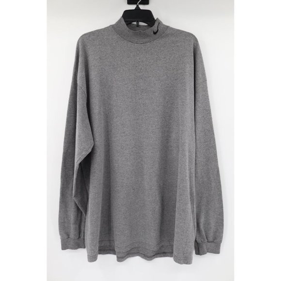 Nike men XXL Vintage mock neck pullover sweatshirt - Picture 1 of 10